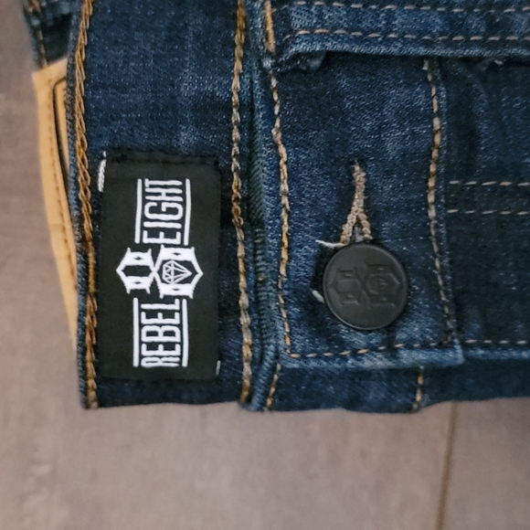 NWOT REBEL8 High-rise Skinny Jeans - Picture 2 of 3